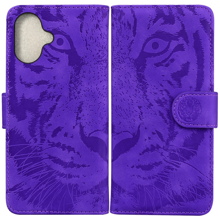Tiger Embossing Pattern Leather Phone Case