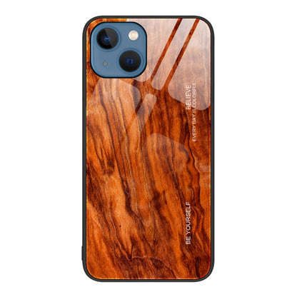 Wood Grain Glass Phone Case
