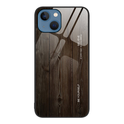 Wood Grain Glass Phone Case
