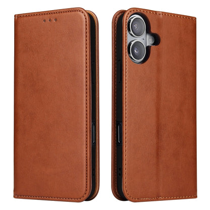 Fierre Shann PU Genuine Leather Texture Phone Case
