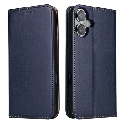 Fierre Shann PU Genuine Leather Texture Phone Case