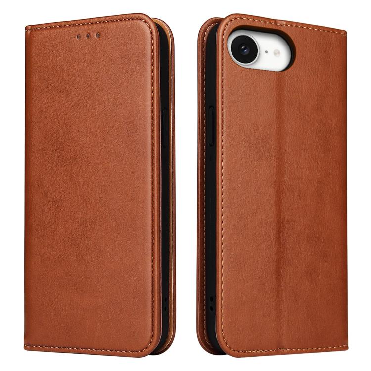 Fierre Shann PU Genuine Leather Texture Phone Case