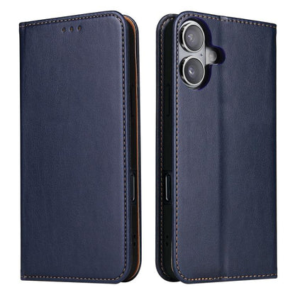 Fierre Shann PU Genuine Leather Texture Phone Case