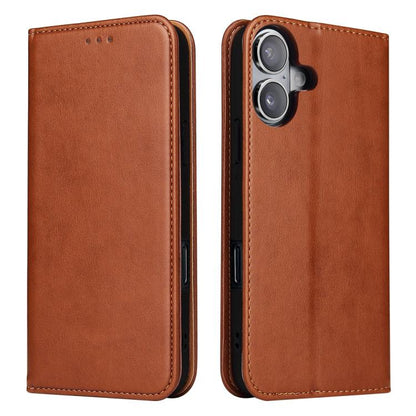 Fierre Shann PU Genuine Leather Texture Phone Case