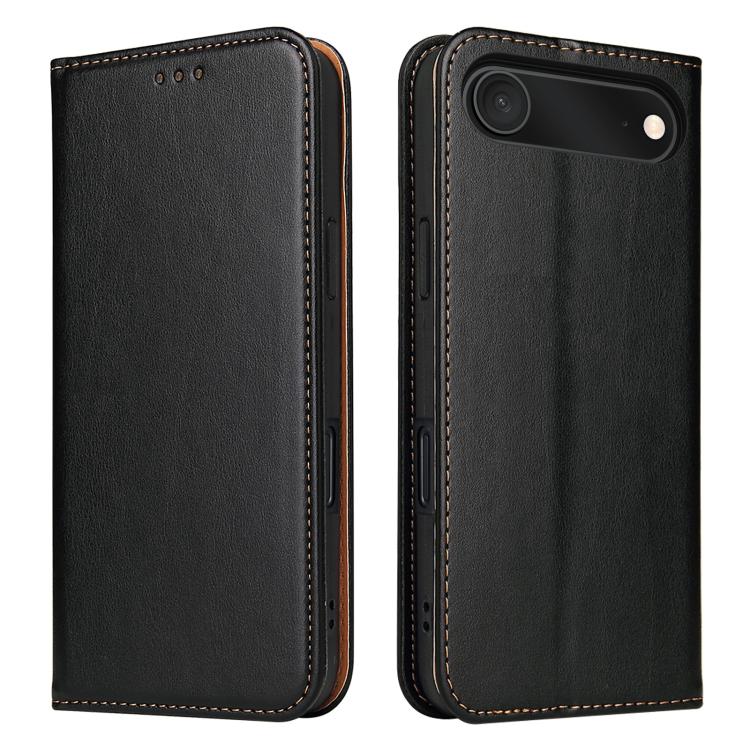 Fierre Shann PU Genuine Leather Texture Phone Case