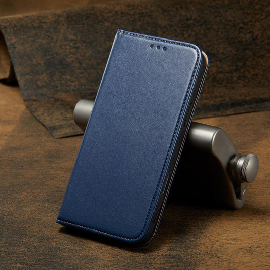 Fierre Shann PU Genuine Leather Texture Phone Case