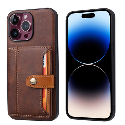 Calfskin Card Slot TPU Hybrid PU Phone Case
