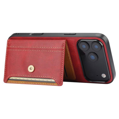 Calfskin Card Slot TPU Hybrid PU Phone Case