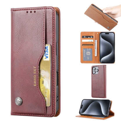 Knead Skin Texture Flip Leather Phone Case