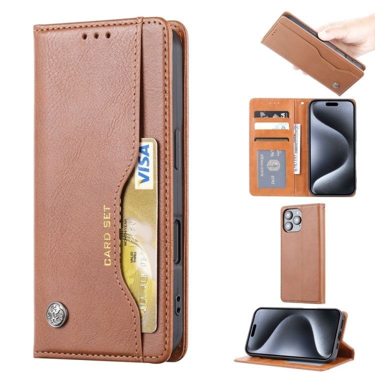 Knead Skin Texture Flip Leather Phone Case
