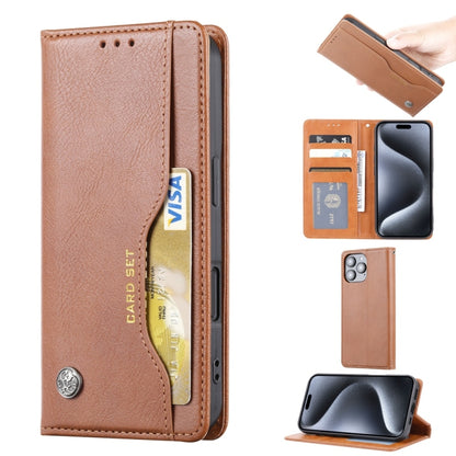 Knead Skin Texture Flip Leather Phone Case