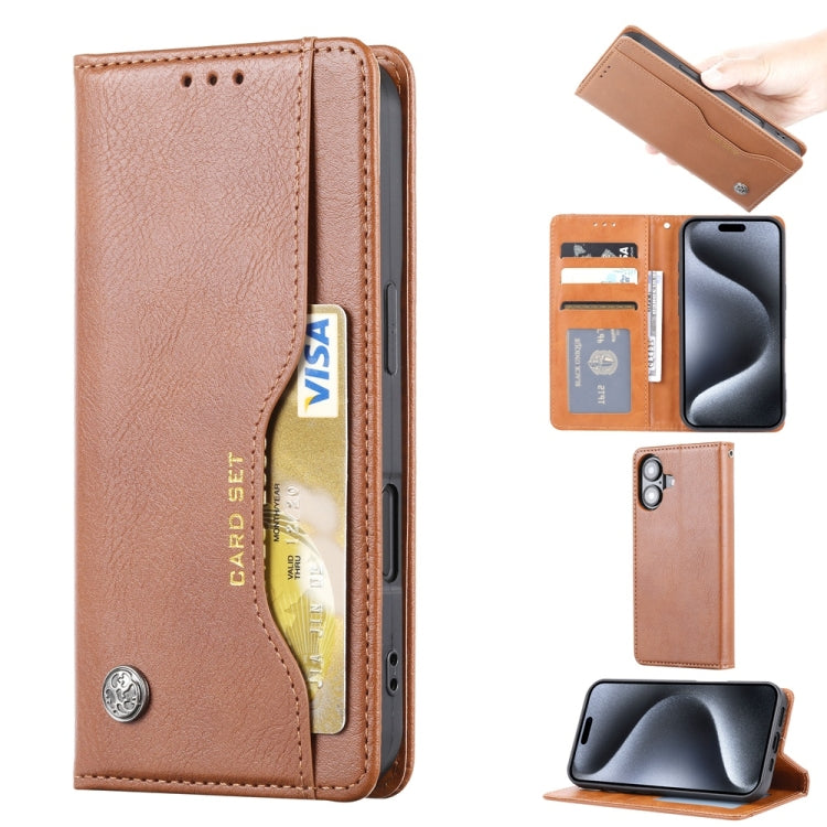 Knead Skin Texture Flip Leather Phone Case