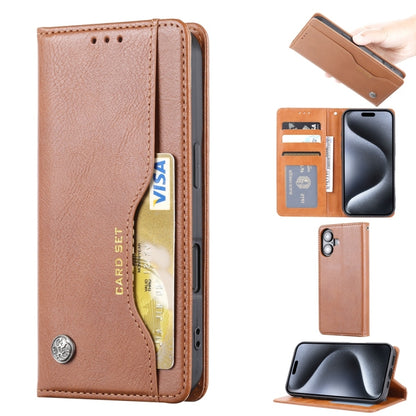 Knead Skin Texture Flip Leather Phone Case