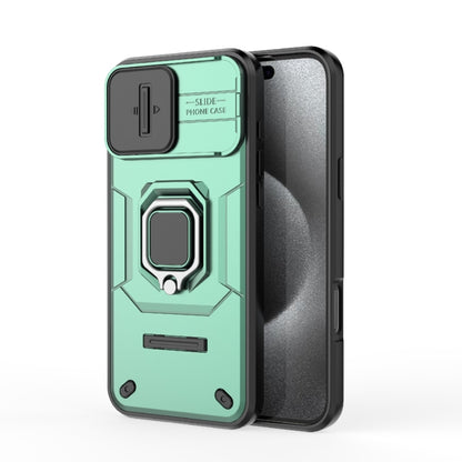 Sliding Camshield TPU + PC Shockproof Phone Case with Holder