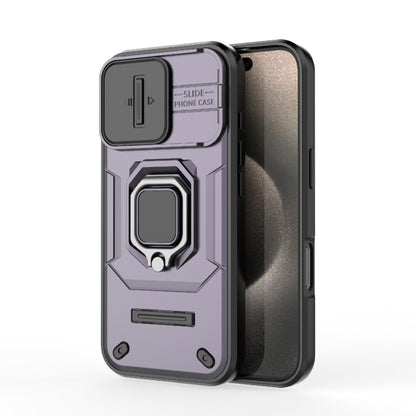 Sliding Camshield TPU + PC Shockproof Phone Case with Holder