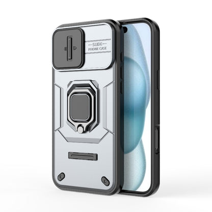Sliding Camshield TPU + PC Shockproof Phone Case with Holder