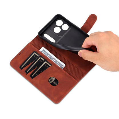 AZNS Skin Feel Calf Texture Flip Leather Phone Case