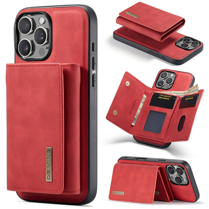 DG.MING M1 Series 3-Fold Multi Card Wallet Leather Phone Case