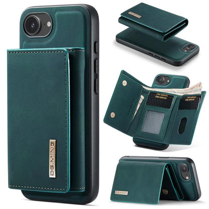 DG.MING M1 Series 3-Fold Multi Card Wallet Leather Phone Case