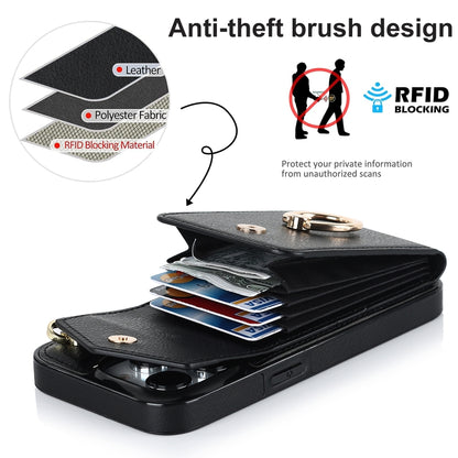 Ring Holder RFID Card Slot Phone Case