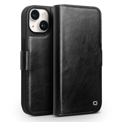 QIALINO Classic 103 Buckle Genuine Leather Phone Case