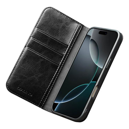 QIALINO Classic Genuine Leather Phone Case