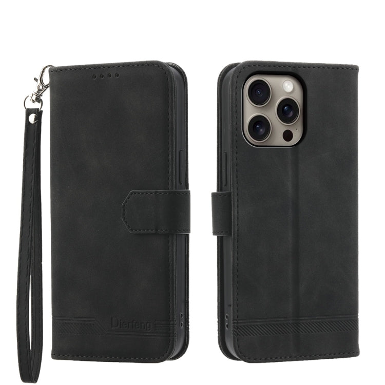 Dierfeng Dream Line TPU Hybrid PU Leather Phone Case