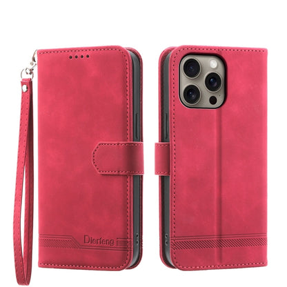 Dierfeng Dream Line TPU Hybrid PU Leather Phone Case
