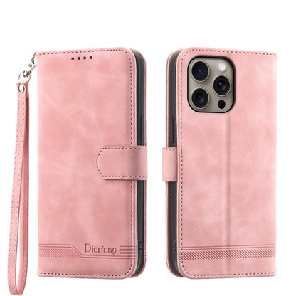 Dierfeng Dream Line TPU Hybrid PU Leather Phone Case