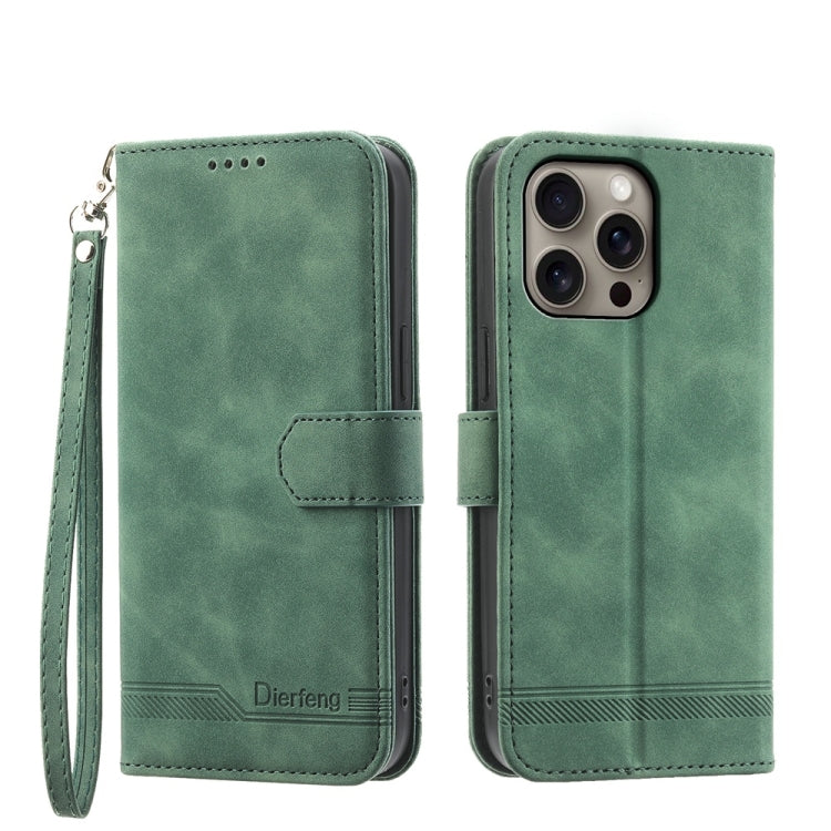 Dierfeng Dream Line TPU Hybrid PU Leather Phone Case