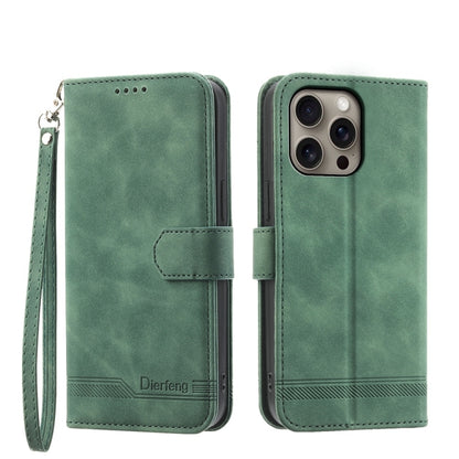 Dierfeng Dream Line TPU Hybrid PU Leather Phone Case