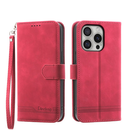 Dierfeng Dream Line TPU Hybrid PU Leather Phone Case