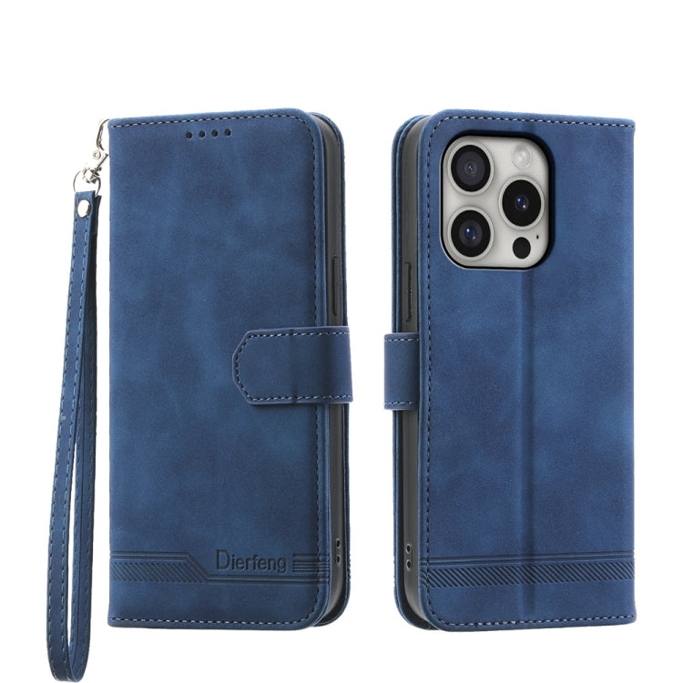 Dierfeng Dream Line TPU Hybrid PU Leather Phone Case