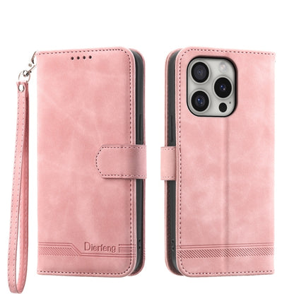 Dierfeng Dream Line TPU Hybrid PU Leather Phone Case