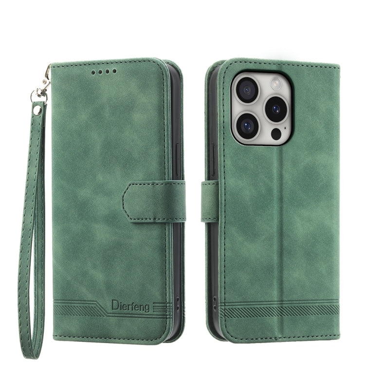 Dierfeng Dream Line TPU Hybrid PU Leather Phone Case