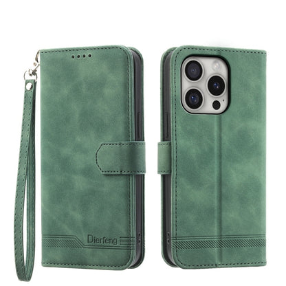 Dierfeng Dream Line TPU Hybrid PU Leather Phone Case