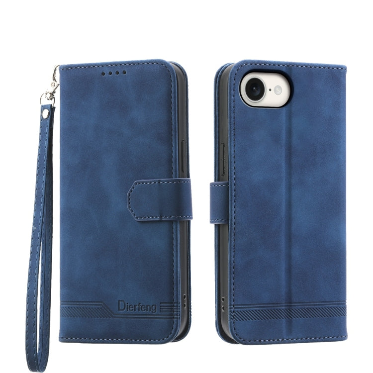 Dierfeng Dream Line TPU Hybrid PU Leather Phone Case
