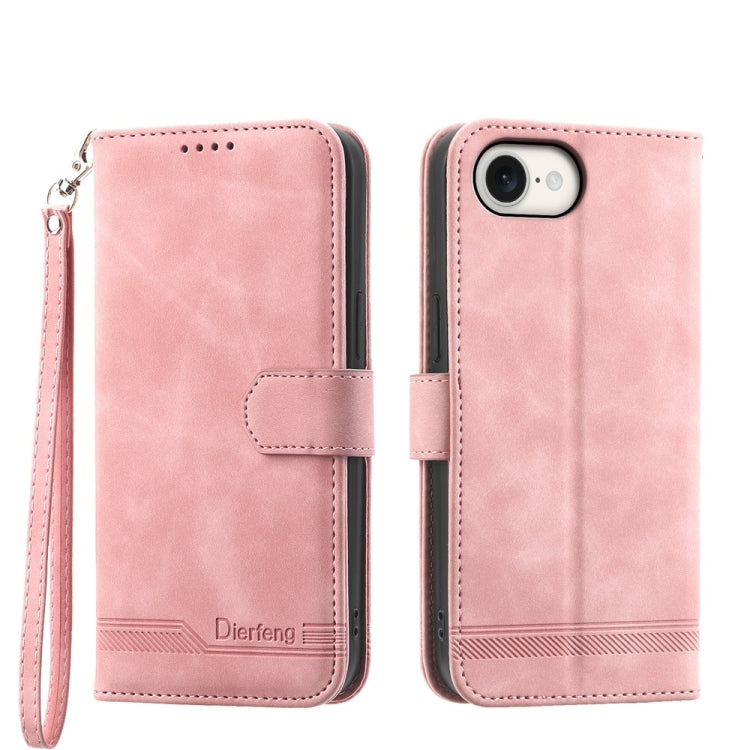 Dierfeng Dream Line TPU Hybrid PU Leather Phone Case