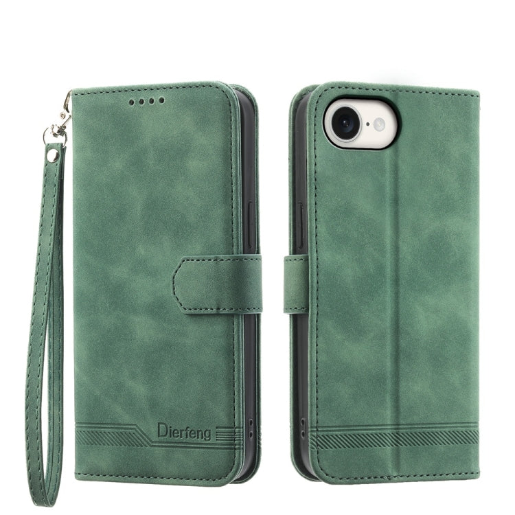 Dierfeng Dream Line TPU Hybrid PU Leather Phone Case