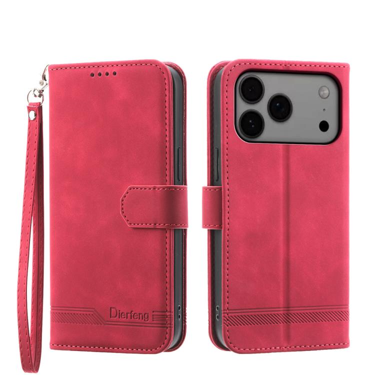Dierfeng Dream Line TPU Hybrid PU Leather Phone Case