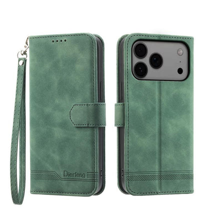 Dierfeng Dream Line TPU Hybrid PU Leather Phone Case