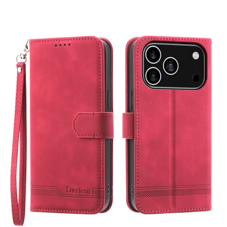 Dierfeng Dream Line TPU Hybrid PU Leather Phone Case