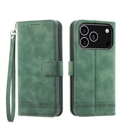 Dierfeng Dream Line TPU Hybrid PU Leather Phone Case