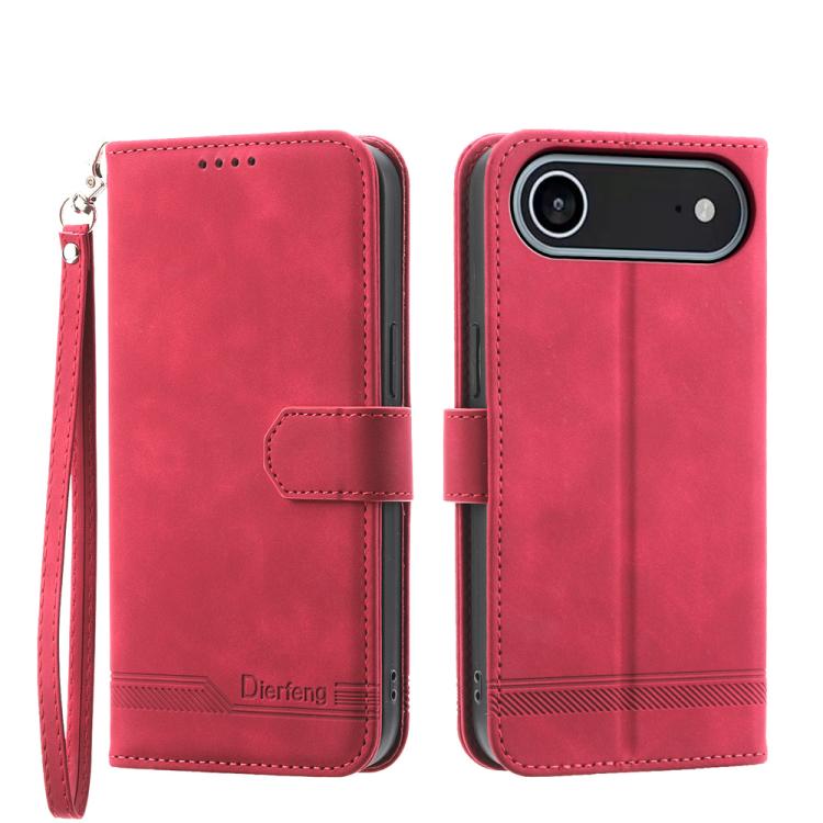 Dierfeng Dream Line TPU Hybrid PU Leather Phone Case