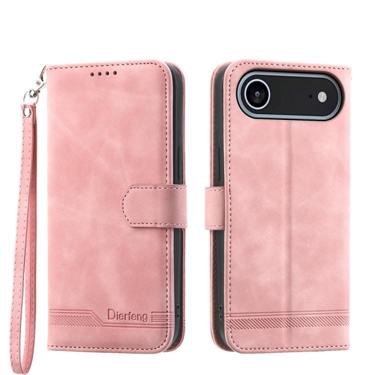 Dierfeng Dream Line TPU Hybrid PU Leather Phone Case