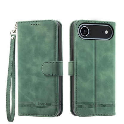 Dierfeng Dream Line TPU Hybrid PU Leather Phone Case