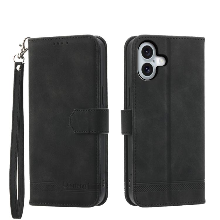 Dierfeng Dream Line TPU Hybrid PU Leather Phone Case