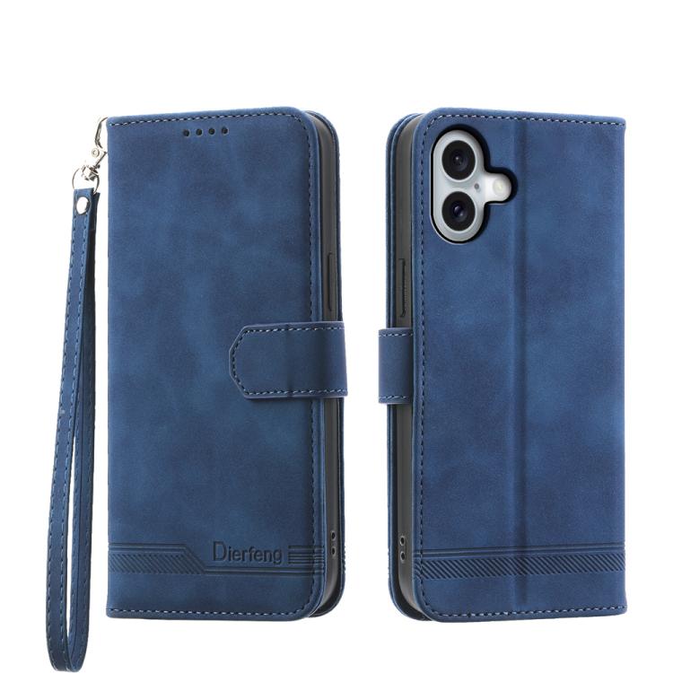 Dierfeng Dream Line TPU Hybrid PU Leather Phone Case