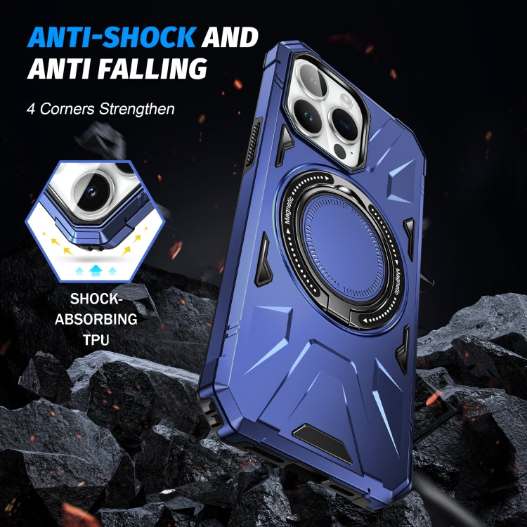 MagSafe Magnetic Shockproof Phone Case with Ring Holder