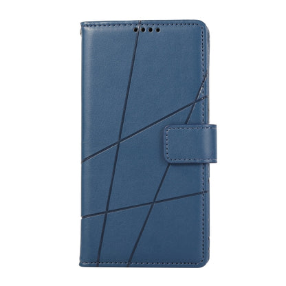 PU Genuine Leather Texture Embossed Line Phone Case